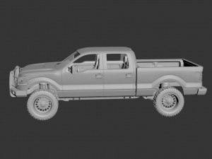 fo-rd f-150 2011 Model do druku 3D
