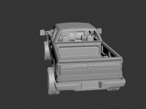 fo-rd f-150 2011 Model do druku 3D