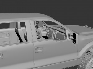fo-rd f-150 2011 Model do druku 3D