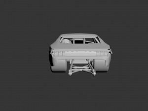 fo rd mu stang 2019 pro mod race car 3D 프린트 모델
