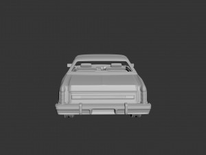 fo-rd ltd 1978 landau 2door Modèles 3D en vedette