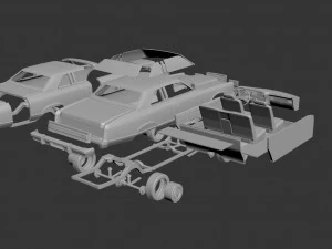 fo-rd ltd 1978 landau 2door 3D Print Model