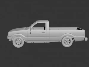 马自达 b2000 1986 3D 打印模型