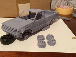 马自达 b2000 1986 3D 打印模型