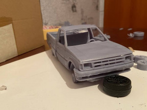 mazda b2000 1986 3D Print Model