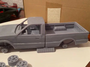 马自达 b2000 1986 3D 打印模型