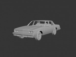 chevrolet caprice 1977 Model Cetak 3D