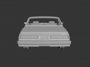 chevrolet caprice 1977 Model Cetak 3D