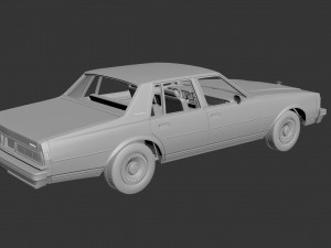 chevrolet caprice 1977 Model Cetak 3D