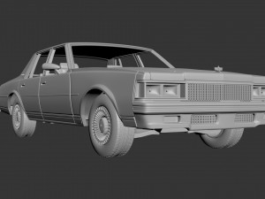 chevrolet caprice 1977 Model Cetak 3D