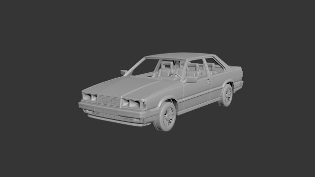 volvo 780 Modello di stampa 3D .c4d .max .obj .3ds .fbx .stl .blend 