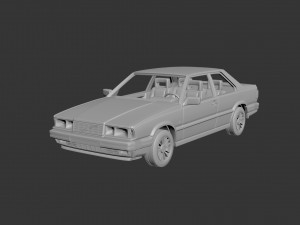 volvo 780 3D Print Model