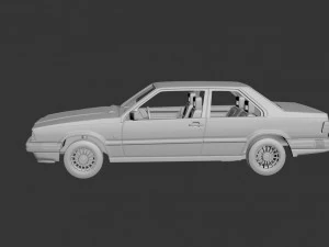 volvo 780 3D Print Model