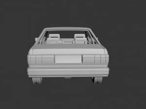 volvo 780 3D Print Model