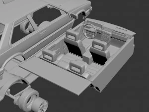 volvo 780 3D Print Model
