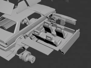 volvo 780 3D Print Model