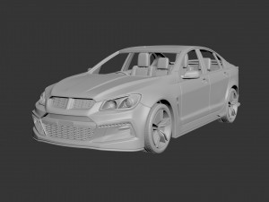 holden clubsport r8 2016 3D Baskı Modeli