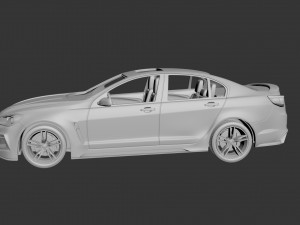 holden clubsport r8 2016 Modèles 3D en vedette