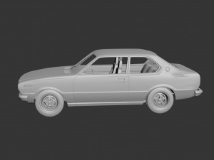 toyota corolla 1975 2 door 3D 打印模型