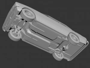 toyota corolla 1975 2 door 3D Print Model