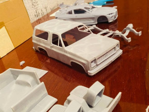 chevrolet blazer k5 1976 Model do druku 3D
