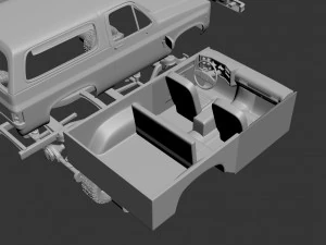chevrolet blazer k5 1976 3D Print Model