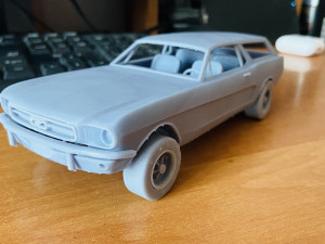 fo-rd m ustang wagon 1965 Modelo de Impressão 3D