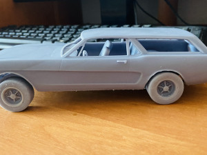 fo-rd m ustang wagon 1965 Modelo de Impressão 3D