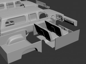 chevrolet suburban 1989 Modèles 3D en vedette