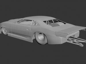 chevrolet camaro pro mod race car 2021 3D Druckmodell