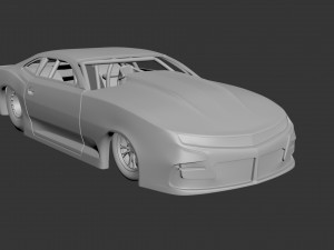 chevrolet camaro pro mod race car 2021 3D Druckmodell