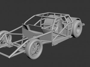 chevrolet camaro pro mod race car 2021 3D Druckmodell