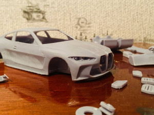 B m w m4 2021 3D Baskı Modeli