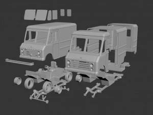 International metro mite 1962 3D Print Model