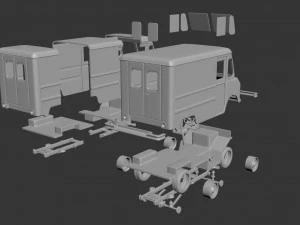 International metro mite 1962 3D Print Model