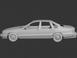 chevrolet caprice 1995 3D Принт Модель