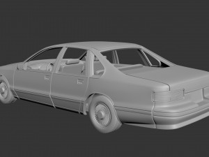 chevrolet caprice 1995 3D Принт Модель