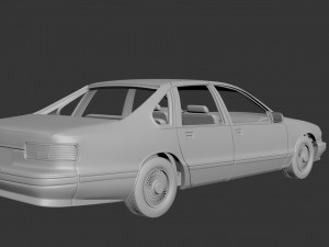 chevrolet caprice 1995 3D Принт Модель