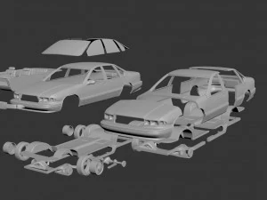 chevrolet caprice 1995 3D Print Model