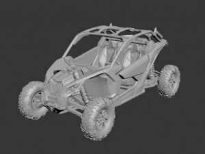 can am maverick x3 3D Print Model