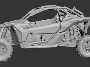 can am maverick x3 3D Print Model