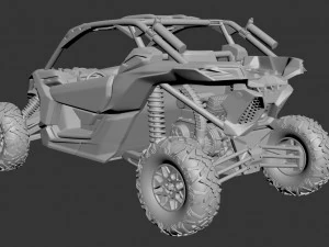 can am maverick x3 3D Print Model