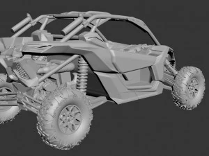 can am maverick x3 3D Print Model