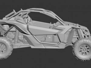 can am maverick x3 3D Print Model