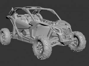 can am maverick x3 3D Print Model