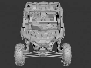 can am maverick x3 3D Print Model
