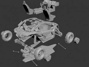 can am maverick x3 3D Print Model