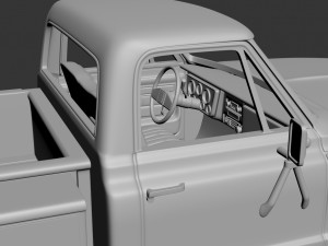 chevrolet k20 utility bed 3D Print Model