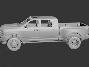 dodge ram 3500 mega cab Model do druku 3D
