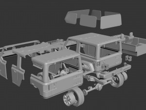 Jeep Wrangler 2Door 2022 Modelo de impresión 3D